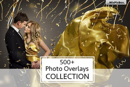 500+ Magical Photo Overlays & Backdrops, Water Splash, Smoke Bomb, Confetti, Magic Wands + more!