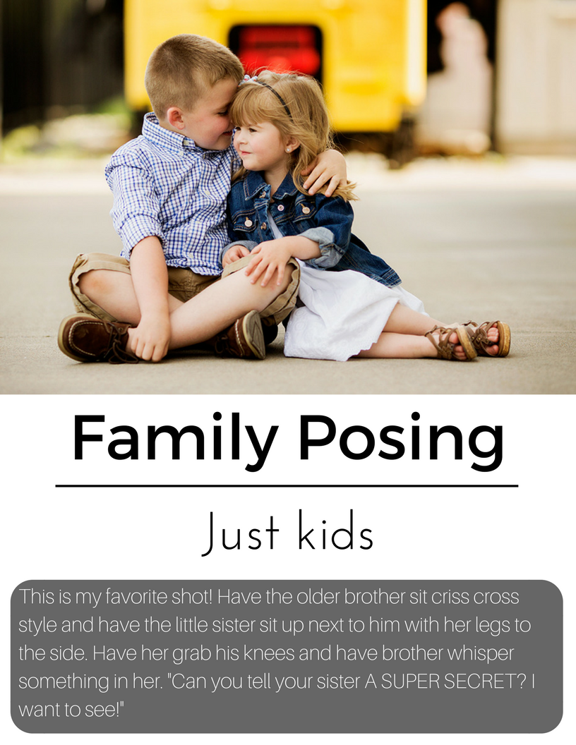 959 Family/Children Posing Card Bundle