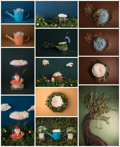 30 Brilliant Newborn Boy Backdrop Bundle