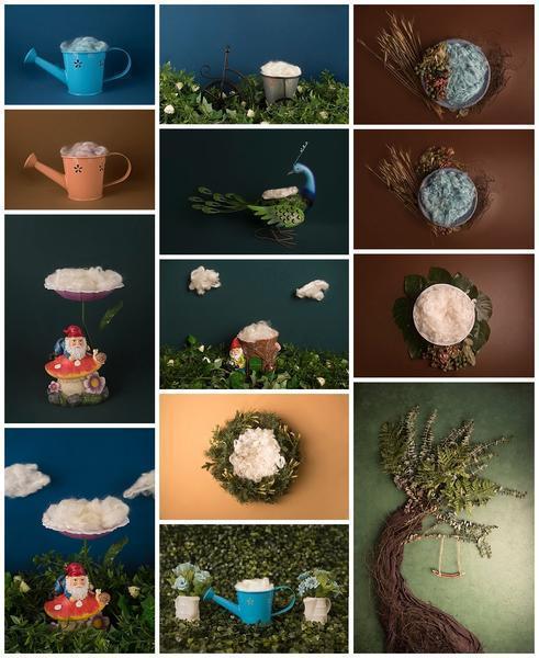 Complete Digital Newborn Backdrop Bundle *ALL OF THEM* + Tutorial Videos!