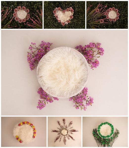 Itty Bitty Newborn Girl Backdrop Collection {Includes 35 Backdrops}