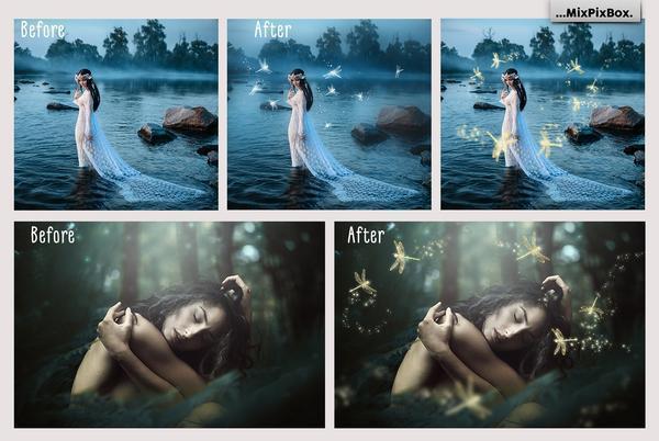 1700+ Photo Overlays, Long Exposure, Glitter, Number Balloons, Digital Papers + More!