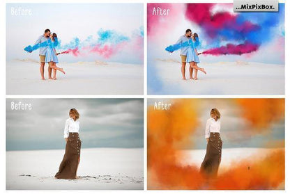 500+ Magical Photo Overlays & Backdrops, Water Splash, Smoke Bomb, Confetti, Magic Wands + more!
