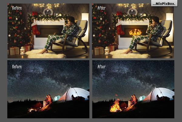 1700+ Photo Overlays, Long Exposure, Glitter, Number Balloons, Digital Papers + More!