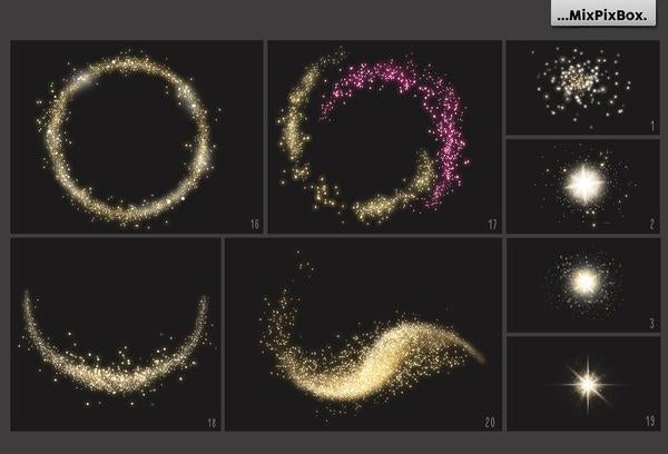 500+ Magical Photo Overlays & Backdrops, Water Splash, Smoke Bomb, Confetti, Magic Wands + more!