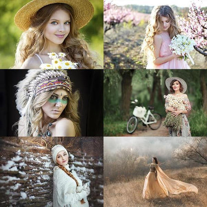 Over 800 Photoshop Actions, Overlays, Templates & More from Urban Bloom Actions