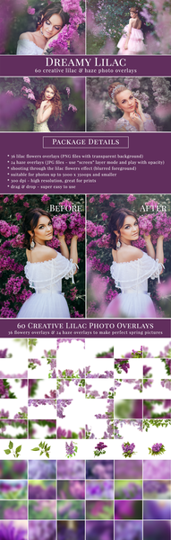 Spring Overlay Bundle: Bunnies, Magnolia, Butterflies, Lilacs, trees + more!
