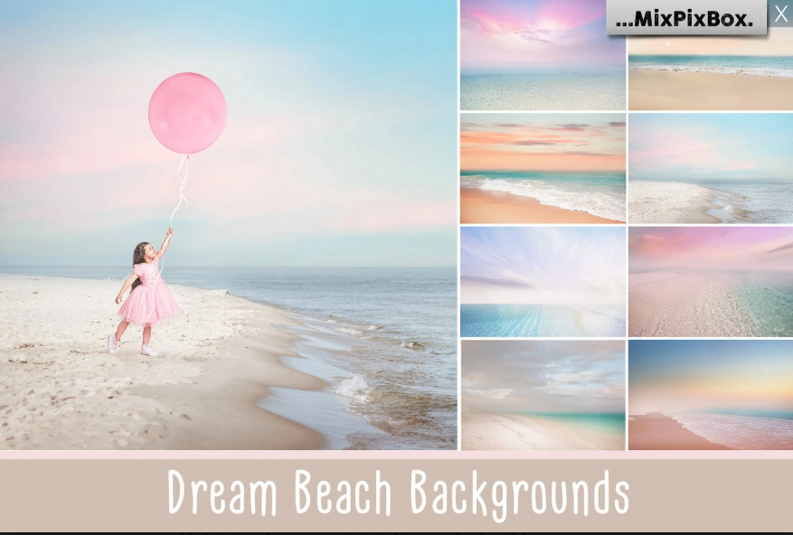 2000+ Photo Overlay Bundle: Beach Backgrounds, Dirt Explosion, Stadium Light, Animal Overlays, Ribbon, Floral + more!