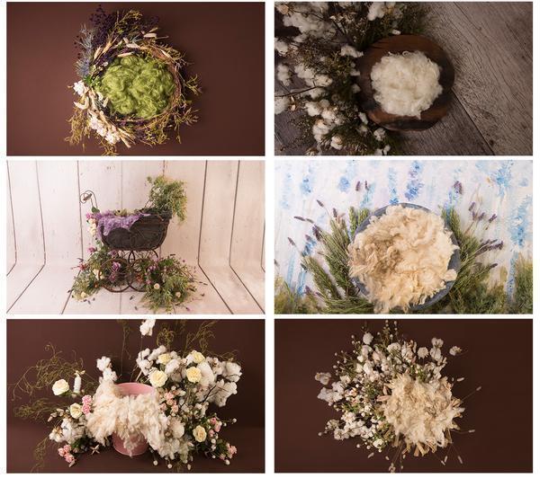 Dreamer Newborn Girl Backdrop Collection {Includes 35 Backdrops}