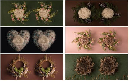 Complete Digital Newborn Backdrop Bundle *ALL OF THEM* + Tutorial Videos!