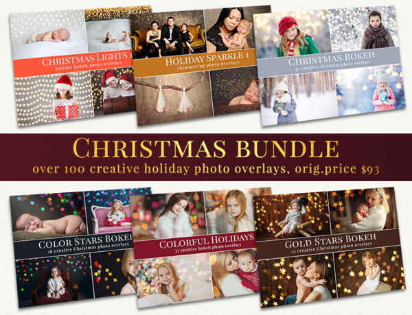 200+ Christmas Overlays