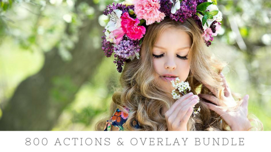Over 800 Photoshop Actions, Overlays, Templates & More from Urban Bloom Actions