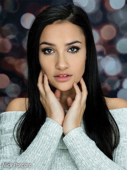 Chocolate Bokeh Printed Photography Backdrop