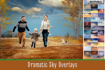 1000+ Sky Overlay Bundle