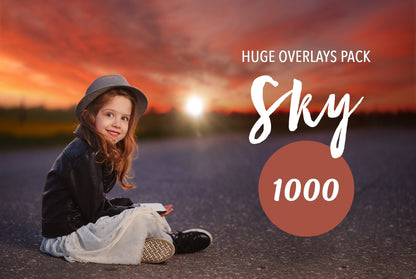 1000+ Sky Overlay Bundle