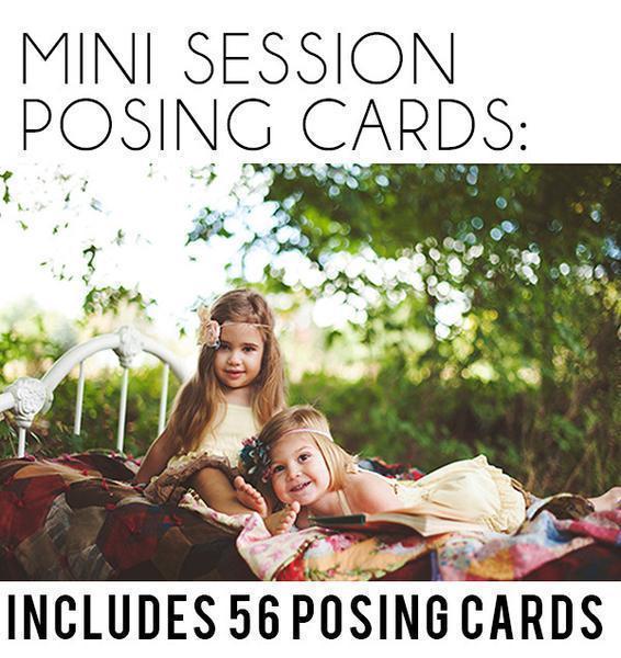 959 Family/Children Posing Card Bundle